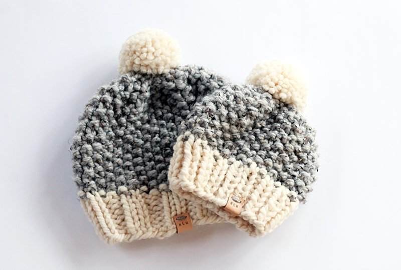 Mommy And Me Hat Knitting Patterns - Handy Little Me Shop