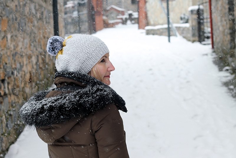 Seed Stitch Hat Knitting Pattern - Handy Little Me Shop