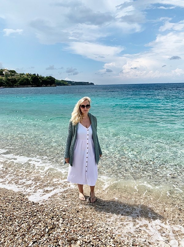 Cotton Comfort Cardigan Knitting Pattern - Handy Little Me Shop