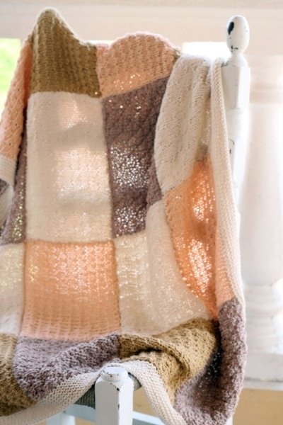 Cotton Baby Blanket Knitting Pattern - Handy Little Me Shop