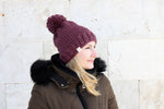 ribbed beanie hat pattern