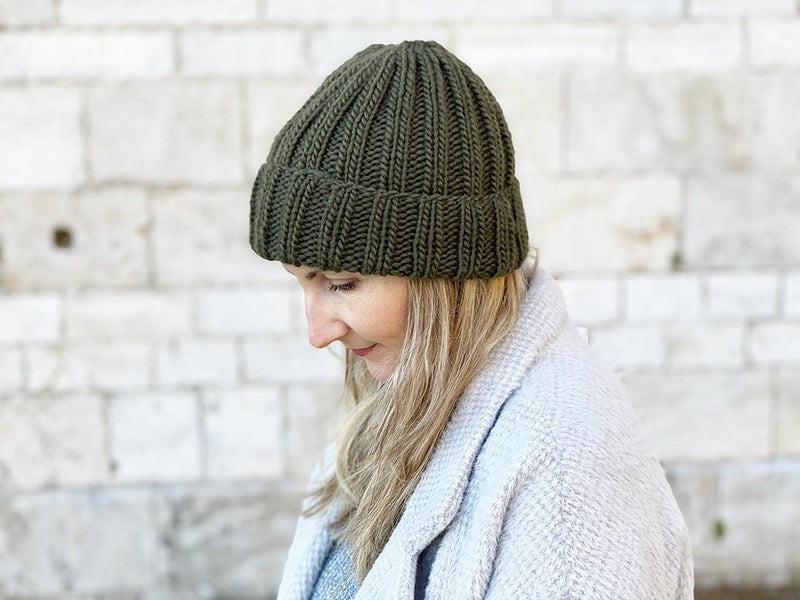 Bubble Beanie Hat Knitting Pattern - Studio Knit