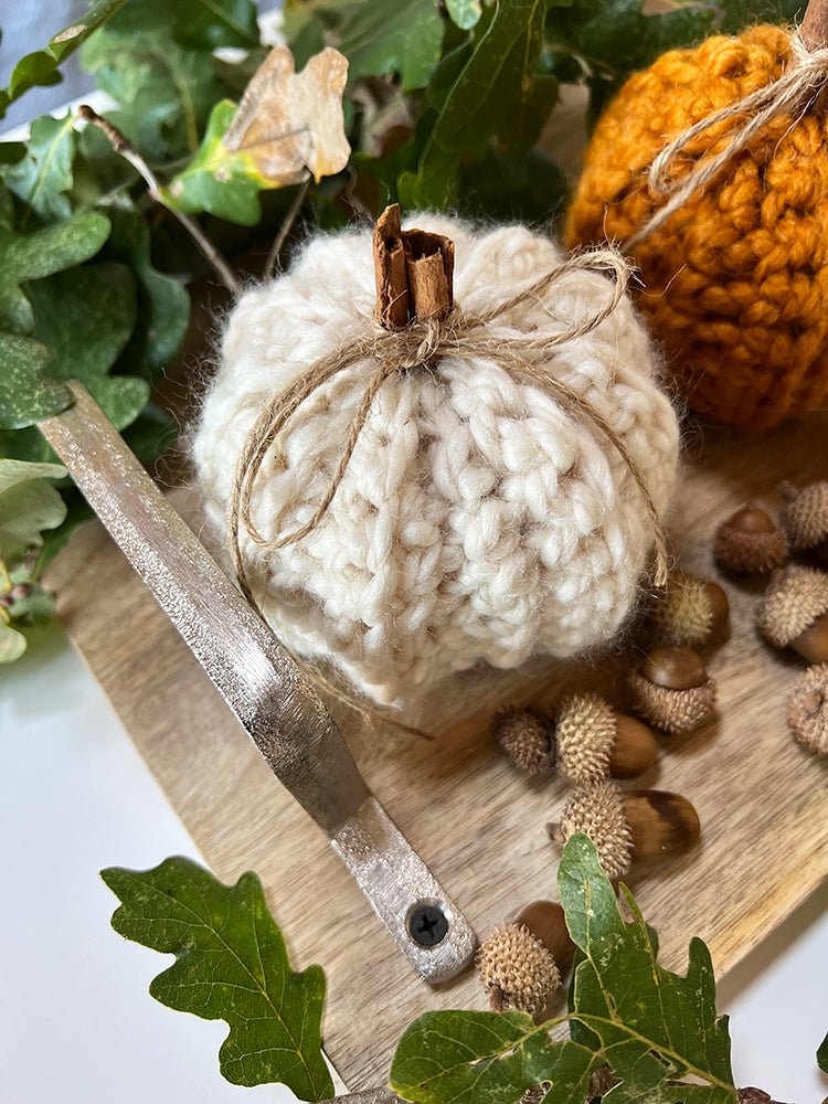 Crochet Pumpkin Pattern - Single Crochet Ribbing - Handy Little Me Shop
