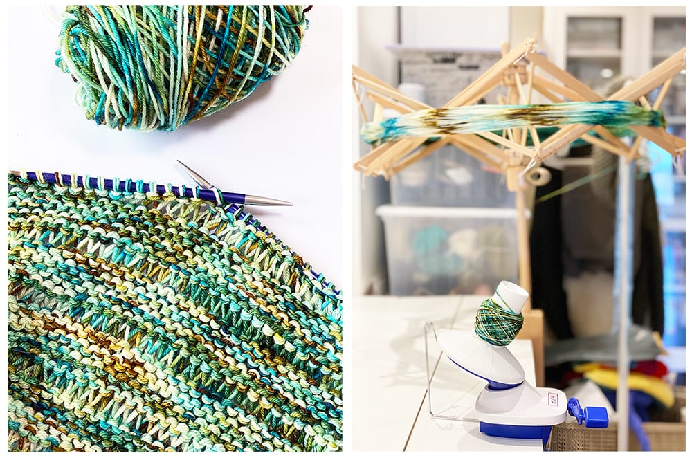 Shades Of Water Shawl Knitting Pattern - Handy Little Me Shop