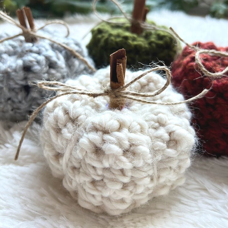 Simple Crochet Pumpkins - For Beginners - Handy Little Me Shop