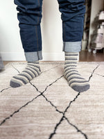 Striped Socks Knitting Pattern