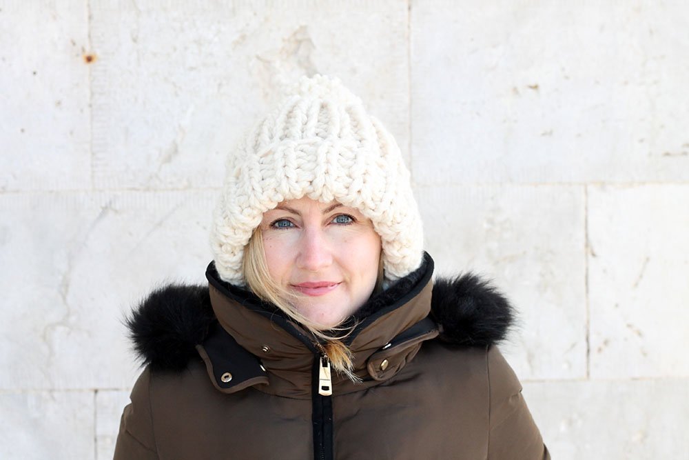 The Chloe Hat Knitting Pattern - Handy Little Me Shop