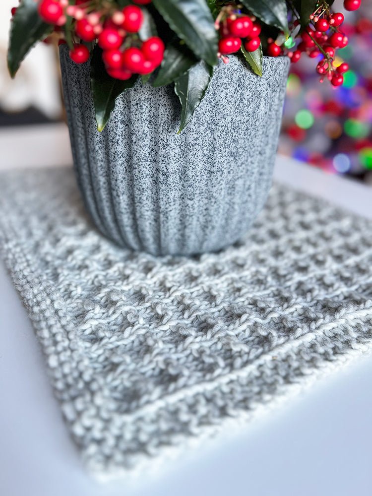Placemat Knitting Pattern - Handy Little Me Shop