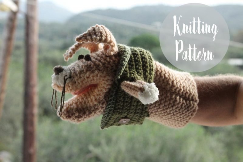 Animal Hand Puppet Knitting Pattern - Handy Little Me Shop