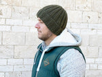 Ribbed Beanie Hat Knitting Pattern {Unisex}