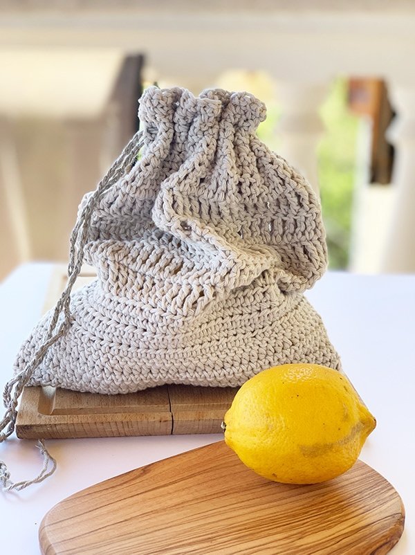 Produce Bag Crochet Pattern - Handy Little Me Shop